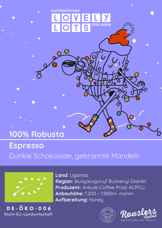 Weihnachtskaffee - Canephora · Robusta - Honey